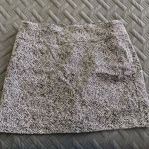 Black and white skort